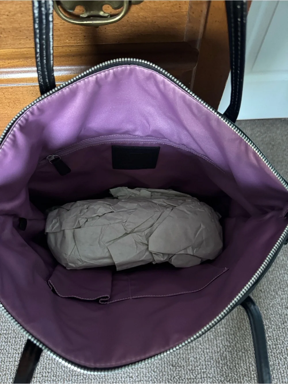 Vintage Coach Laura Signature Large Tote Bag